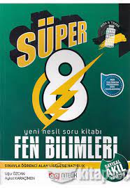 Süper 8. Sınıf Fen Bilimleri Yeni Nesil Soru Kitabı kapak görseli